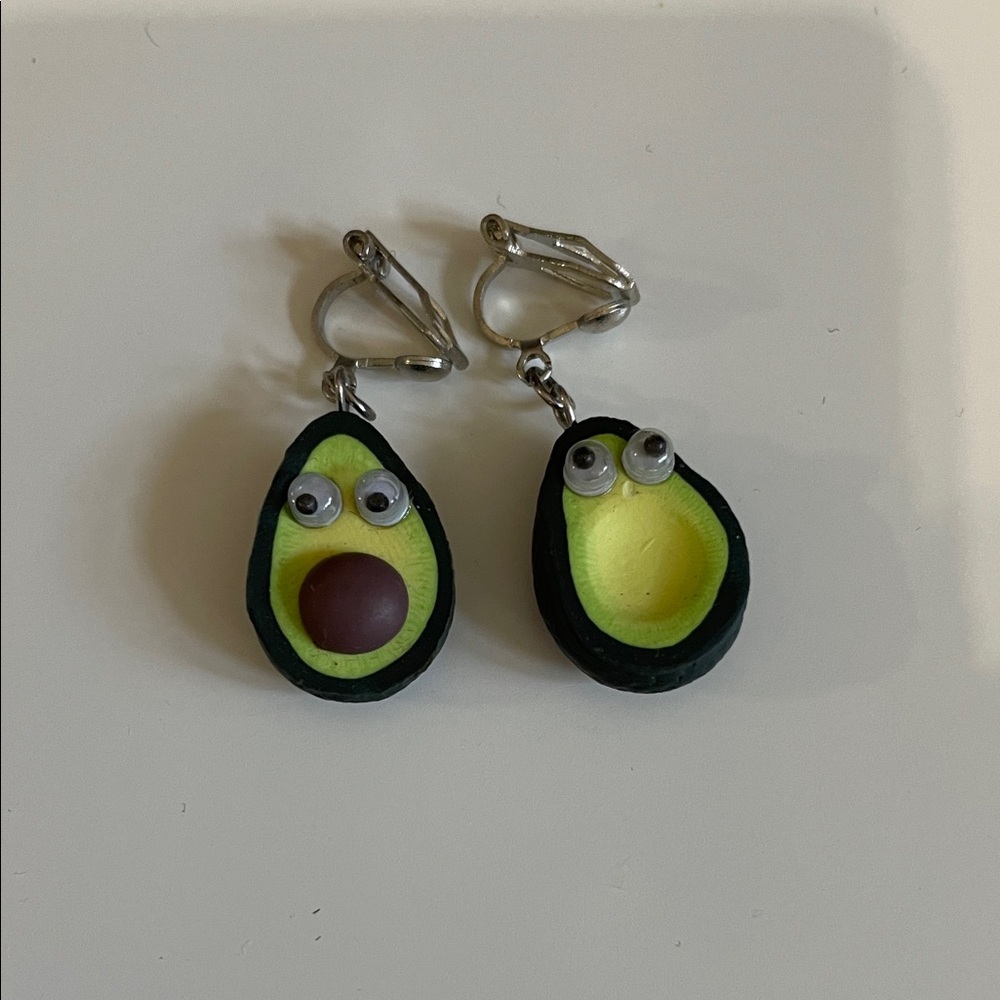 Claire’s Avocado Earrings